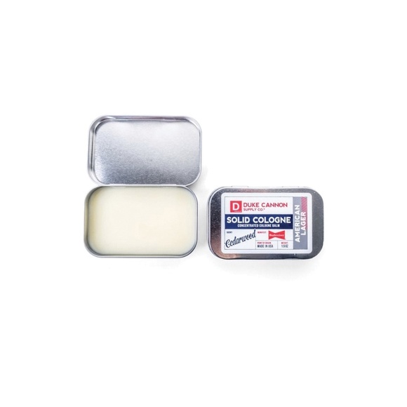 2 Tins Duke Cannon Men’s Solid Cologne : Cedarwood. *****TWO TINS FOR $40******* - Picture 3 of 5